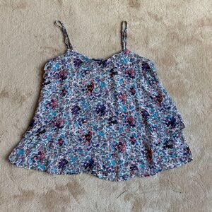 Aqua spring/summer tank